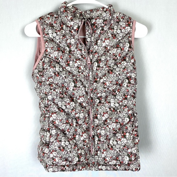 GAP Kids Floral Puffer Vest - XL - Picture 1 of 12